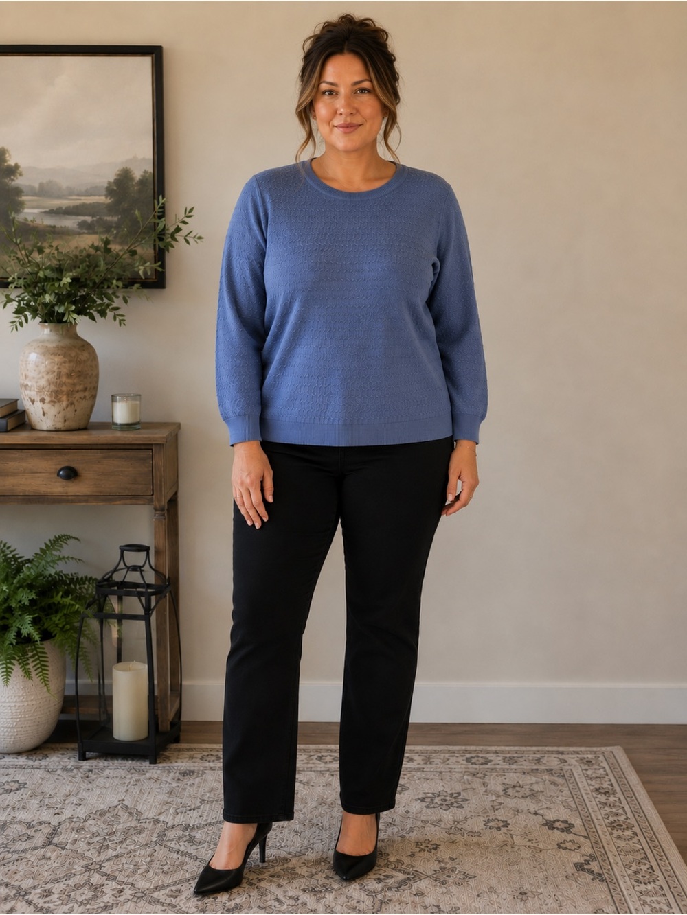 Blue Sweater by Style & Co NWT